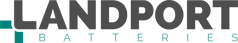 Landport batteries logo