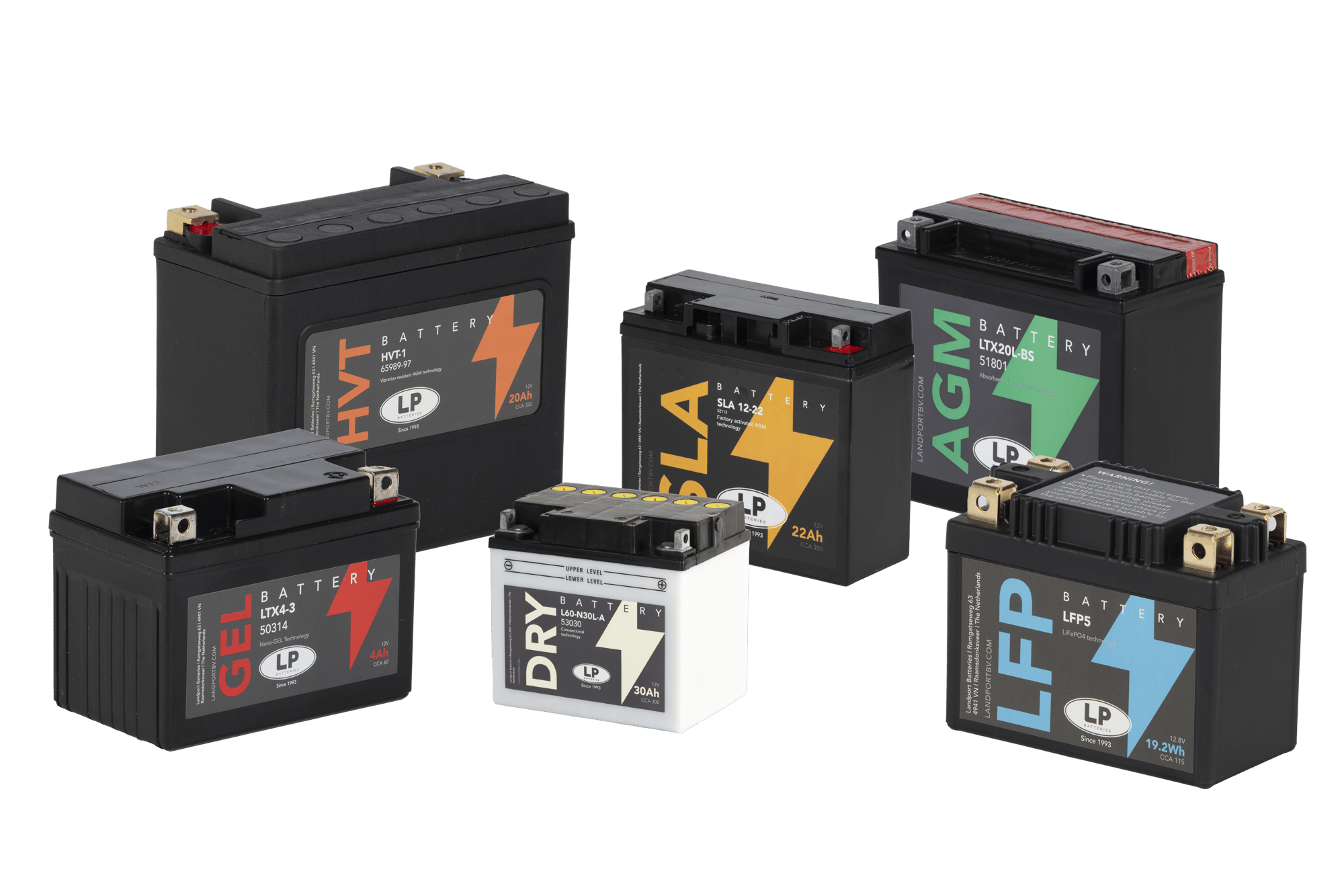 LP Batteries Powersport